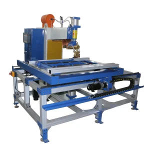 Automatic CNC PET Cage Spot Row Welder XY Grid Wire Mesh Welding Machine