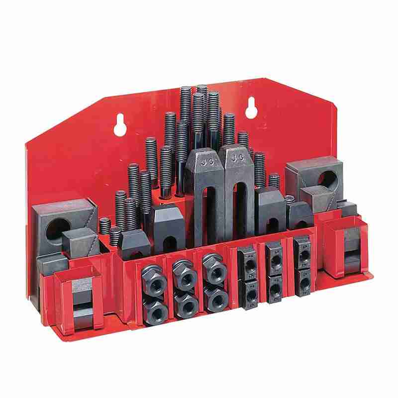 M12 Milling Clamping Set 58Pcs Mill Clamp Kit Vice Universal Fixture Set Pressure Plate M12 Milling Clamping Set 58Pcs Mill Clamp Kit Vice Universal Fixture Set Pressure Plate