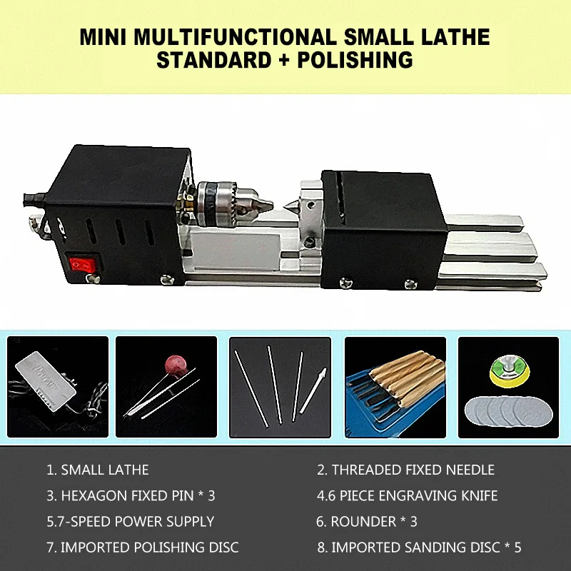 Mini Beads Machine Miniature Lathe Diy Grinding And Polishing Beads Lathe Polishing Woodworking Buddha Pearl Lathe Mini Beads Machine Miniature Lathe Diy Grinding And Polishing Beads Lathe Polishing Woodworking Buddha Pearl Lathe