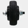 24V 5 inch wheel hub motor single and double axis servo drive one-to-two control CAN bus food delivery robot – Chocolate
