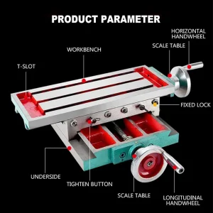 Cross table milling machine sliding table multi-function bench dril cross pliers drilling and milling machine flat-nose pliers Cross table milling machine sliding table multi-function bench dril cross pliers drilling and milling machine flat-nose pliers