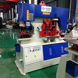 Q35Y Series Manufacture Direct Sale Double Cylinder Iron Worker Machine