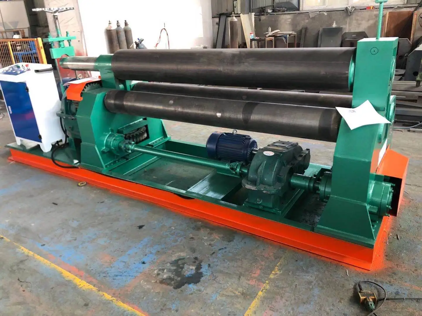 Manufacturer Automatic 3 Roll Rolling Machine, Mechanical Roller For Bending Metal Sheet Tube Rolling And Forming Manufacturer Automatic 3 Roll Rolling Machine, Mechanical Roller For Bending Metal Sheet Tube Rolling And Forming