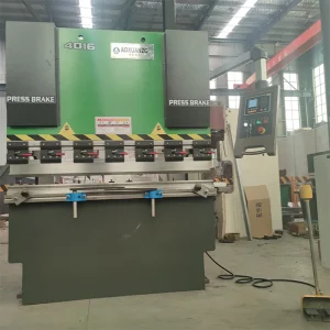 30T 1600MM NC Hydraulic Press Brake, E21 System Bending Machine for 2 MM Carbon Steel Sheet, Aluminum Plate Forming