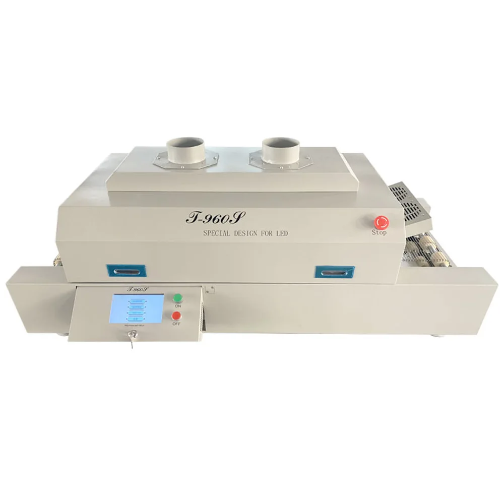 220V 8Kw Led Soldering Machine T-960S Touch Screen Reflow Oven Infrared Ic Heater Bga Smd Rework Station 220V 8Kw Led Soldering Machine T-960S Touch Screen Reflow Oven Infrared Ic Heater Bga Smd Rework Station