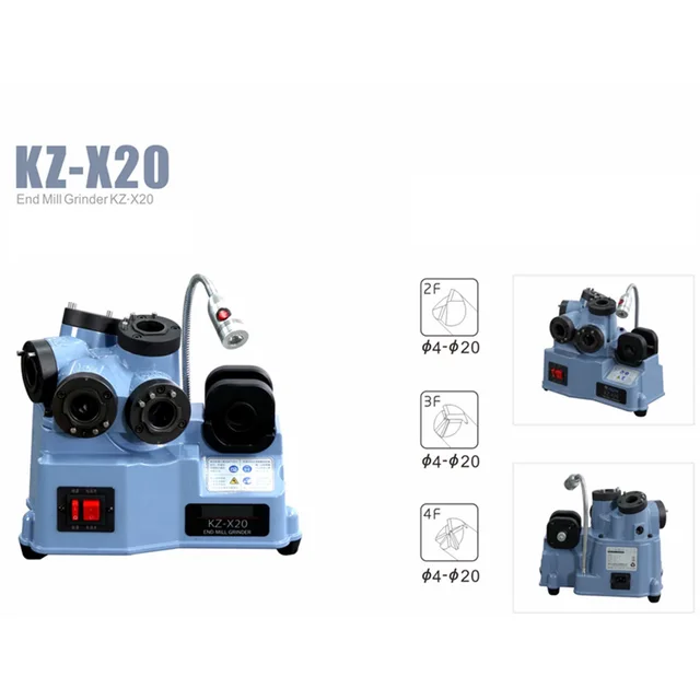 4-20 End Milling Grinder Flute End Mill Sharpening Machine 220V Milling Cutter Grinding Machine – 4-20 4-20 End Milling Grinder Flute End Mill Sharpening Machine 220V Milling Cutter Grinding Machine – 4-20