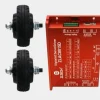 5 inch built-in encoder robot agv small wheel hub servo motor driver set 24v – Light Grey