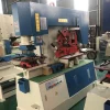Round Square Hole Puncher Shearing Machine, Hydraulic Ironworker for 45° 90° Equilateral Angle Steel Cutting