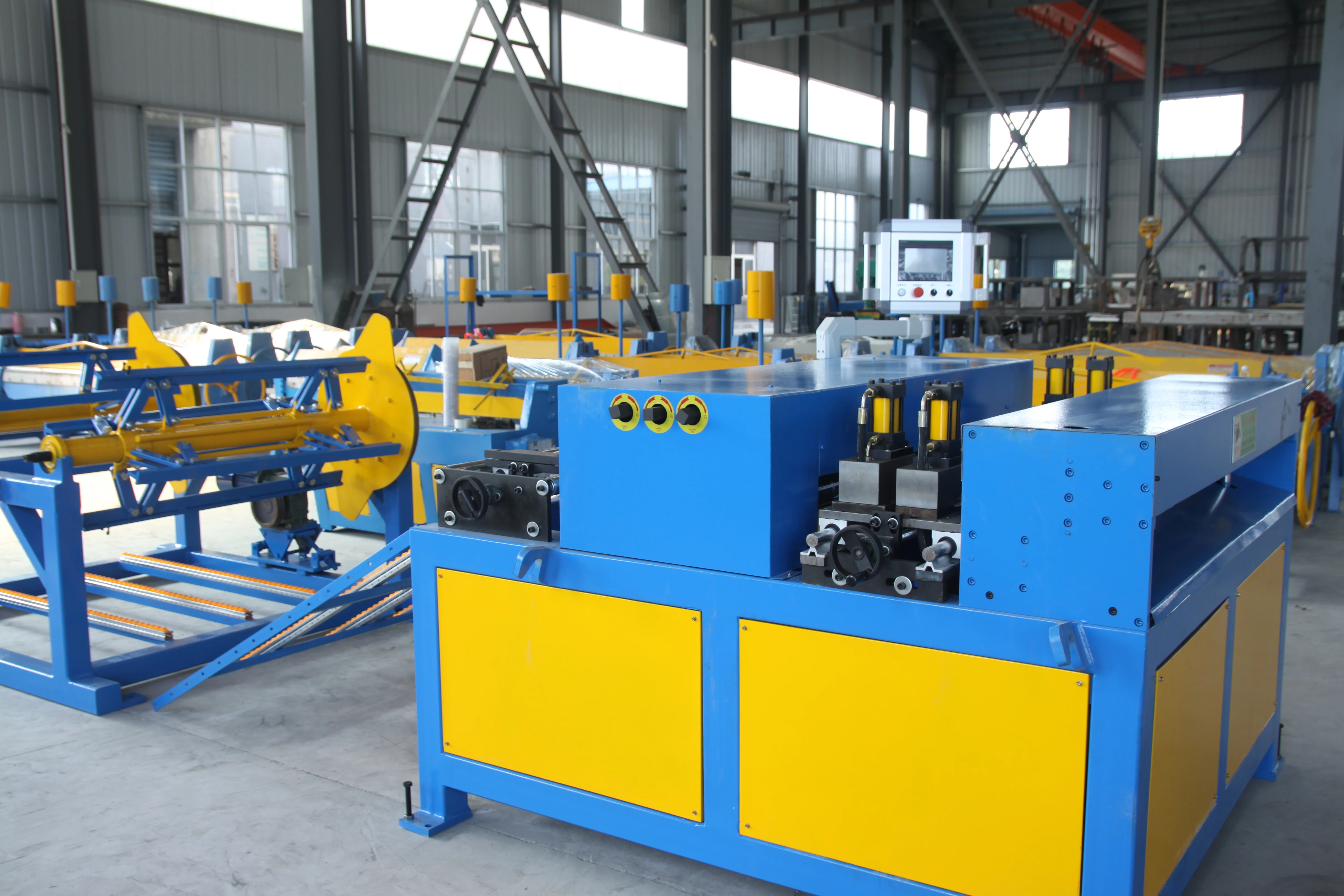 Hvac Square Air Duct Forming Machine, Auto Wind Tube Production Line 2, Rectangular Vent Pipe Making Line Hvac Square Air Duct Forming Machine, Auto Wind Tube Production Line 2, Rectangular Vent Pipe Making Line