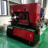 Hydraulic Punching and Shearing Machine, Q35 Serie Metal Sheet Puncher Cutter Ironworker for I Beam and Channel Steel