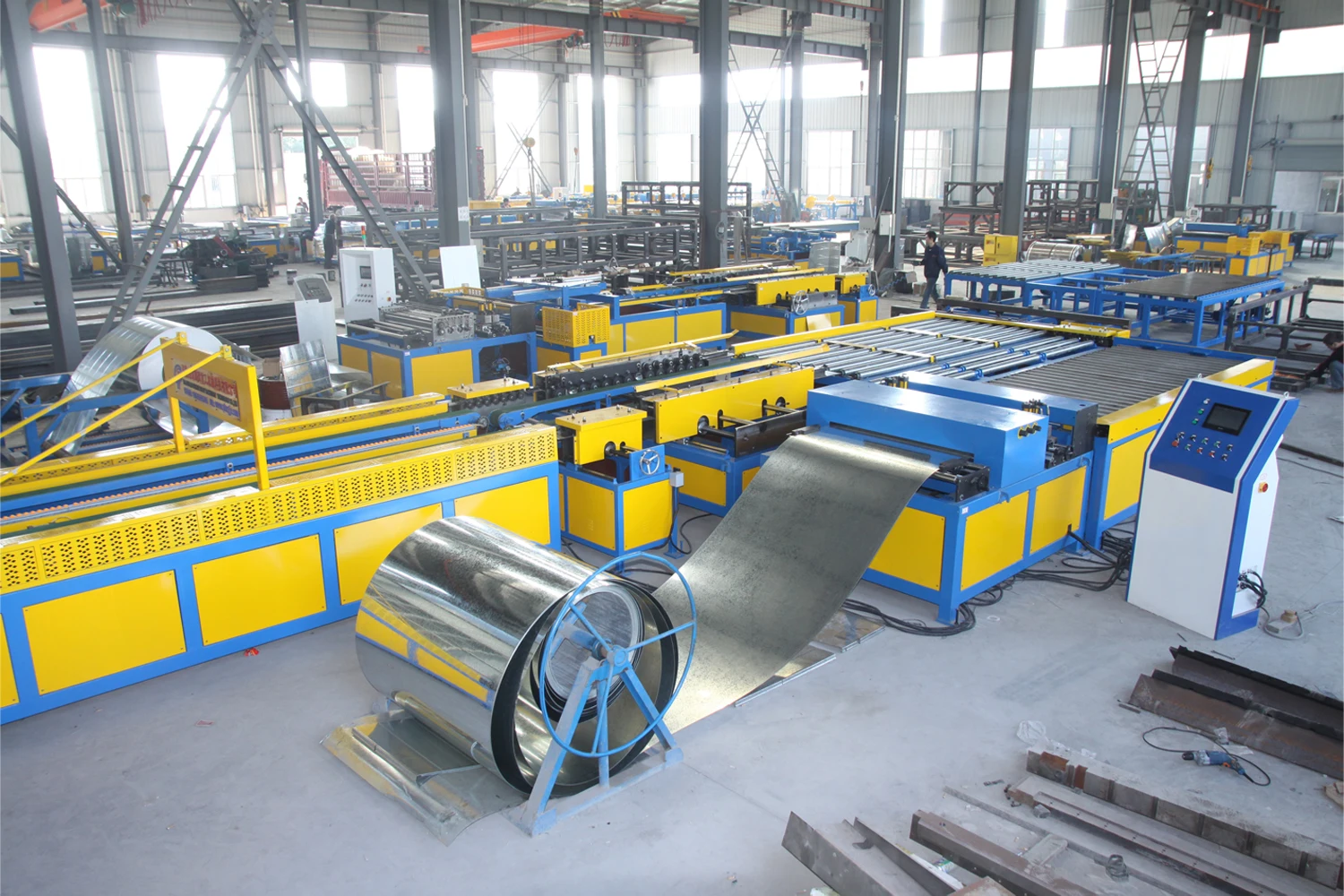 High Quality U Shape Square Air Duct Production Line 5, Automatic Hvac Galvanized Rectangular Ventilation Conduit Former High Quality U Shape Square Air Duct Production Line 5, Automatic Hvac Galvanized Rectangular Ventilation Conduit Former
