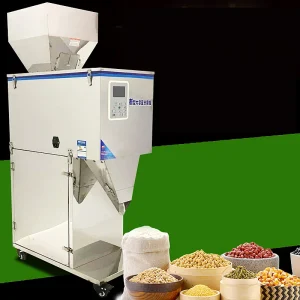 Automatic Food weighing packing machine 20-5000g powder granular tea hardware materials filling machine Double vibrator version Automatic Food weighing packing machine 20-5000g powder granular tea hardware materials filling machine Double vibrator version