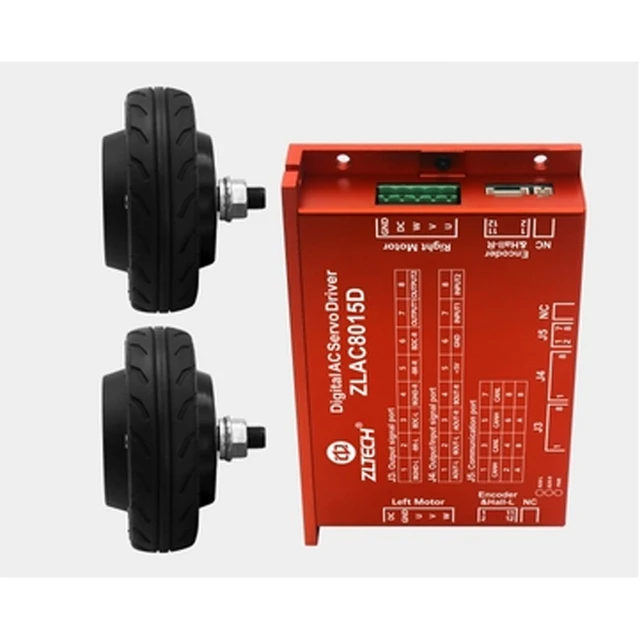 5 Inch Built-In Encoder Robot Agv Small Wheel Hub Servo Motor Driver Set 24V – Khaki 5 Inch Built-In Encoder Robot Agv Small Wheel Hub Servo Motor Driver Set 24V – Khaki