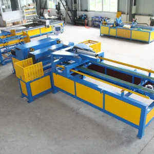 Auto Duct Line 4 Air Hose Blast Pipe Making Machine Sheet Metal Square Processing Tools CNC HAVC Production Auto Duct Line 4 Air Hose Blast Pipe Making Machine Sheet Metal Square Processing Tools CNC HAVC Production
