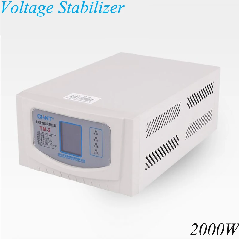 220V Automatic Household 2000W Low Voltage Automatic Ac Voltage Stabilizer Computer Refrigerator Tv Power Supply Tm-2 220V Automatic Household 2000W Low Voltage Automatic Ac Voltage Stabilizer Computer Refrigerator Tv Power Supply Tm-2