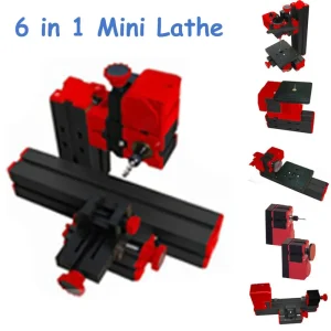 High Quality DIY Mini Lathe Machine 6 in 1, DIY Mini Micro Lathe Machine Tool 6 in 1 For Wood and Soft Metal High Quality DIY Mini Lathe Machine 6 in 1, DIY Mini Micro Lathe Machine Tool 6 in 1 For Wood and Soft Metal
