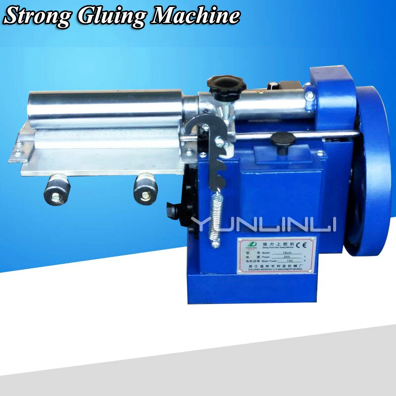 160Mm Automatic Gluing Machine Yellow Rubber Petrol Rubber Roller On Plastic Machine Use For Surface Coating With Glue 160Mm Automatic Gluing Machine Yellow Rubber Petrol Rubber Roller On Plastic Machine Use For Surface Coating With Glue