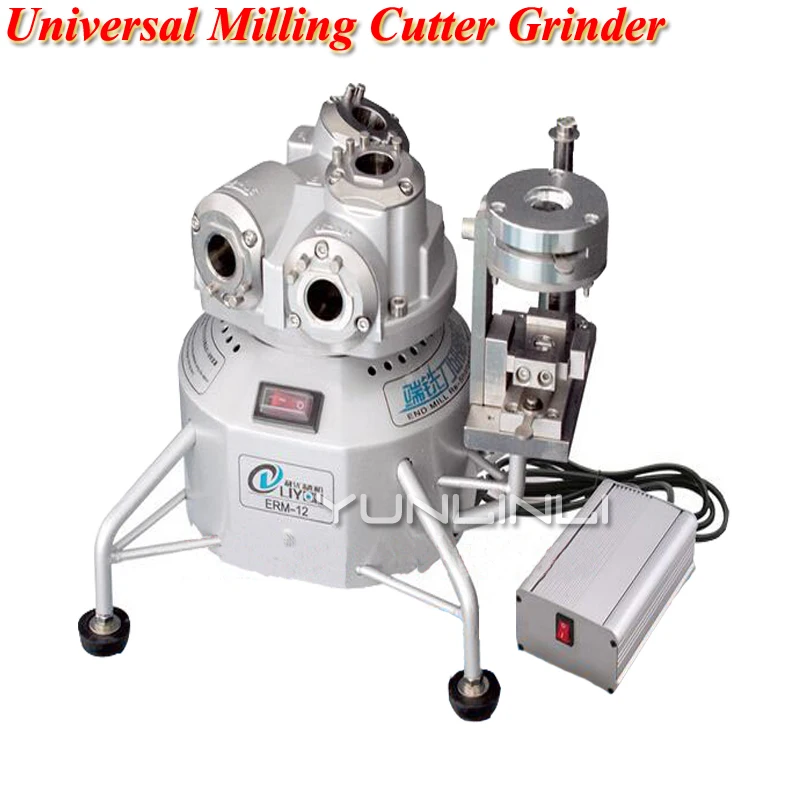Universal Milling Cutter Grinder 7000Rpm Sharpening Tool For Tungsten Steel Round Rod Cutter Milling Repair Machine Erm-12 Universal Milling Cutter Grinder 7000Rpm Sharpening Tool For Tungsten Steel Round Rod Cutter Milling Repair Machine Erm-12