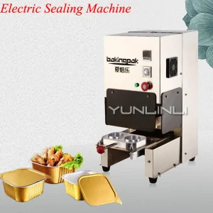 Aluminium Foil Food Cans Electric Sealing Machine Takeaway Food Box Sealing Machine Catering Restaurant Equipment Aluminium Foil Food Cans Electric Sealing Machine Takeaway Food Box Sealing Machine Catering Restaurant Equipment