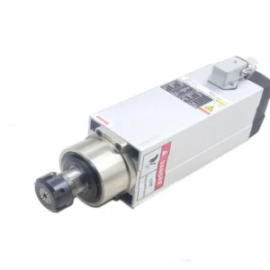220V/380V Air Cooled Motor Spindle 3.5kw Square High Speed Spindle Motor Engraving Machine Accessories ER25 – 220V