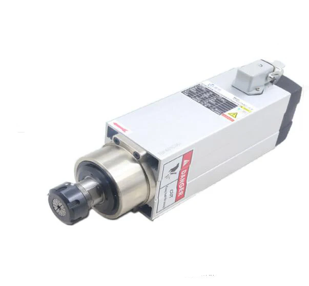 220V/380V Air Cooled Motor Spindle 3.5Kw Square High Speed Spindle Motor Engraving Machine Accessories Er25 – 220V 220V/380V Air Cooled Motor Spindle 3.5Kw Square High Speed Spindle Motor Engraving Machine Accessories Er25 – 220V