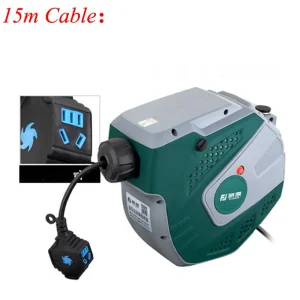 FUJE03-215 Automatic Telescopic Electric Drum Plug Wire Reel Cable Retractor Air Drum Winder Cable Take-up FUJE03-215 Automatic Telescopic Electric Drum Plug Wire Reel Cable Retractor Air Drum Winder Cable Take-up