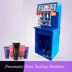 Pneumatic Hose Sealing Machine 220V 200W 55mm Toothpaste Tube Cosmetic Aluminum Plastic Tube Hose Sealing Machine Tail Sealer Pneumatic Hose Sealing Machine 220V 200W 55mm Toothpaste Tube Cosmetic Aluminum Plastic Tube Hose Sealing Machine Tail Sealer