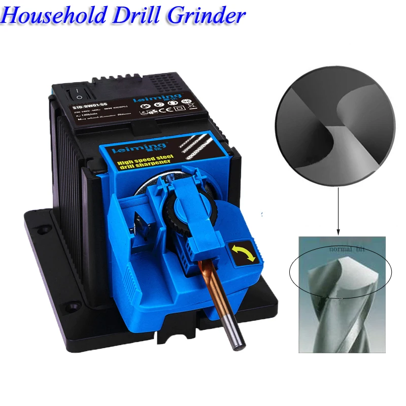 3-13Mm Electric Twist Drill Grinder Mini Grinding Machine Multi-Function Grinding Wheel Sharpening Machine S1D-Dw01-56 3-13Mm Electric Twist Drill Grinder Mini Grinding Machine Multi-Function Grinding Wheel Sharpening Machine S1D-Dw01-56