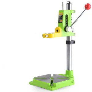 Electric Drill Bracket Drilling Holder Grinder Rack Stand Clamp Bench Press Stand Clamp Grinder for Woodworking stable – Khaki Electric Drill Bracket Drilling Holder Grinder Rack Stand Clamp Bench Press Stand Clamp Grinder for Woodworking stable – Khaki