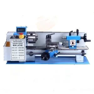 Brushless Motor Mini Lathe Machine Metalworking Digital Display 32mm Spindle hole 100mm Chuck Ordinary Small Lathe 550W – Brushless Motor