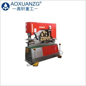 Combination Punch Notch Bend Shear Steel Iron Worker Production Machine