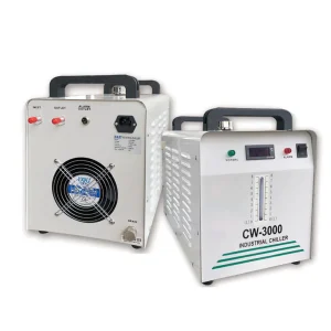Industrial Water Cooler Water Chiller CW-3000 for CO2 Laser Cutter 50W/60W/80W/100W – 30W Industrial Water Cooler Water Chiller CW-3000 for CO2 Laser Cutter 50W/60W/80W/100W – 30W