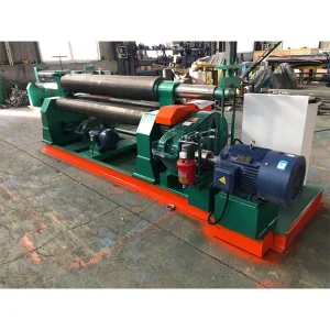 3 Roller Rolling Automatic Mechanical Bending Machine Processing Sheet Plate Cone Angle Iron Tools