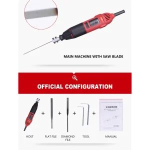 220V Electric File Pneumatic File Machine Grinder and Trimming Mold Reciprocating Saw Grinding Machine Power Tools 200W
