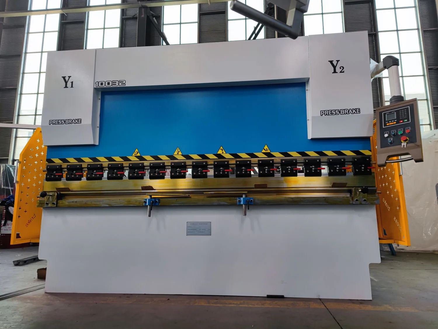 80T 3200Mm Hydraulic Bending Machine, Hydraulic Press Brake With Estun 21 Control System 80T 3200Mm Hydraulic Bending Machine, Hydraulic Press Brake With Estun 21 Control System