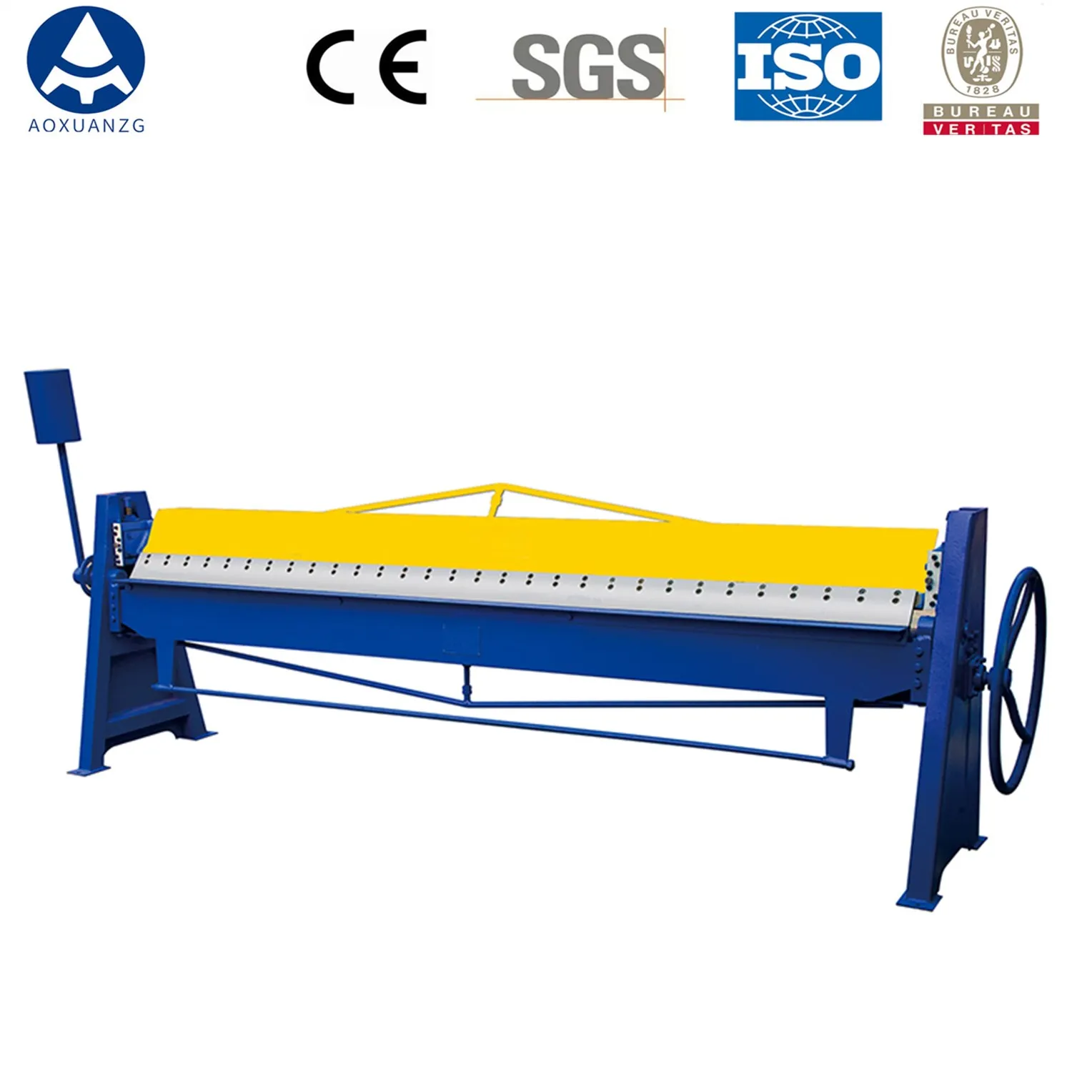 Manual Press Brake, Hand Use Bending Machine, Edge Folding Bender For 2500 Mm Aluminum Sheet Bend Manual Press Brake, Hand Use Bending Machine, Edge Folding Bender For 2500 Mm Aluminum Sheet Bend