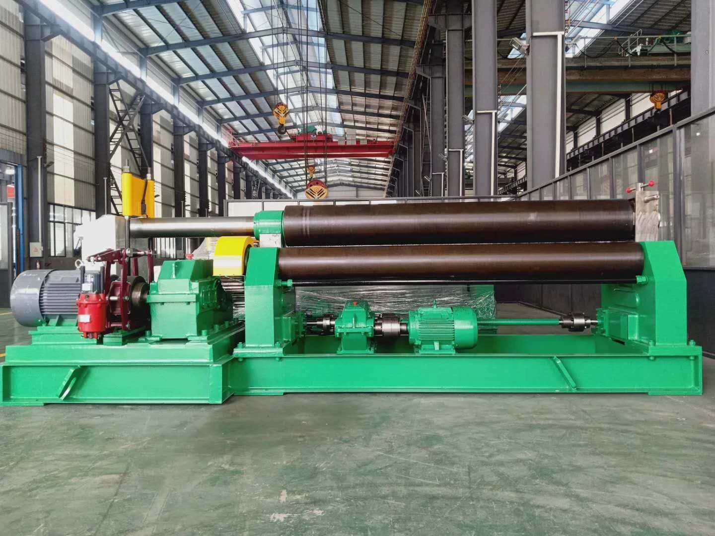 Series Automatic Mechanical Bending Roller Machine, W11 Heavy 3 Roll Metal Sheet Rolling Machine Series Automatic Mechanical Bending Roller Machine, W11 Heavy 3 Roll Metal Sheet Rolling Machine
