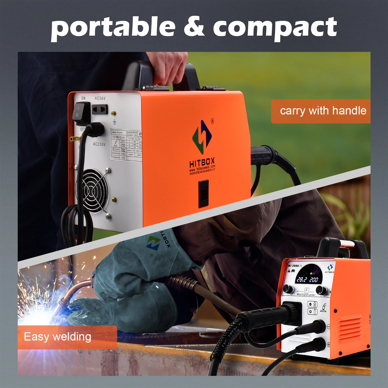 Hitbox 5 In 1 Welding Machine Mt2000Ii Mig Welder Tig Mma Semi-Automatic Igbt Inverter Mixed Gas Gasless Metal Decoration Tools Hitbox 5 In 1 Welding Machine Mt2000Ii Mig Welder Tig Mma Semi-Automatic Igbt Inverter Mixed Gas Gasless Metal Decoration Tools