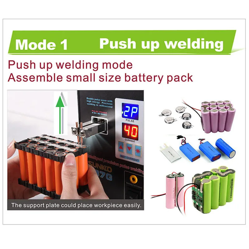 Sunkko 737G Battery Spot Welder 1.5Kw Led Light Spot Welding Machine For 18650 Battery Pack Welding Precision Pulse Spot Welders Sunkko 737G Battery Spot Welder 1.5Kw Led Light Spot Welding Machine For 18650 Battery Pack Welding Precision Pulse Spot Welders