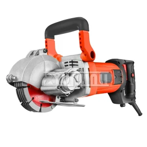 1800w 5 Blades Electric Wall Slotting Machine Dust-Free Hydropower Installation Automatic Concrete Cutting Machine 6500rpm