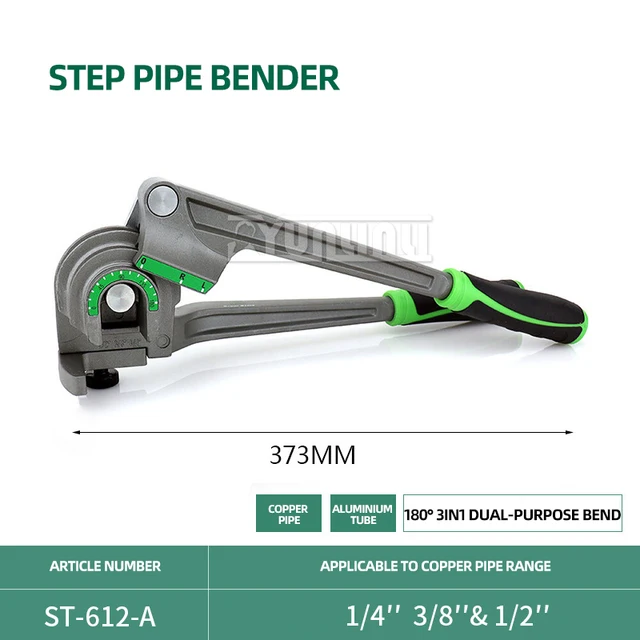 1/4 3/8 5/16 1/2′ Copper Tube Bender 6-12Mm Copper Tubing Bender Tube Bending Machine Cold Storage Tube Bending Tool St-612 – St-612 1/4 3/8 5/16 1/2′ Copper Tube Bender 6-12Mm Copper Tubing Bender Tube Bending Machine Cold Storage Tube Bending Tool St-612 – St-612