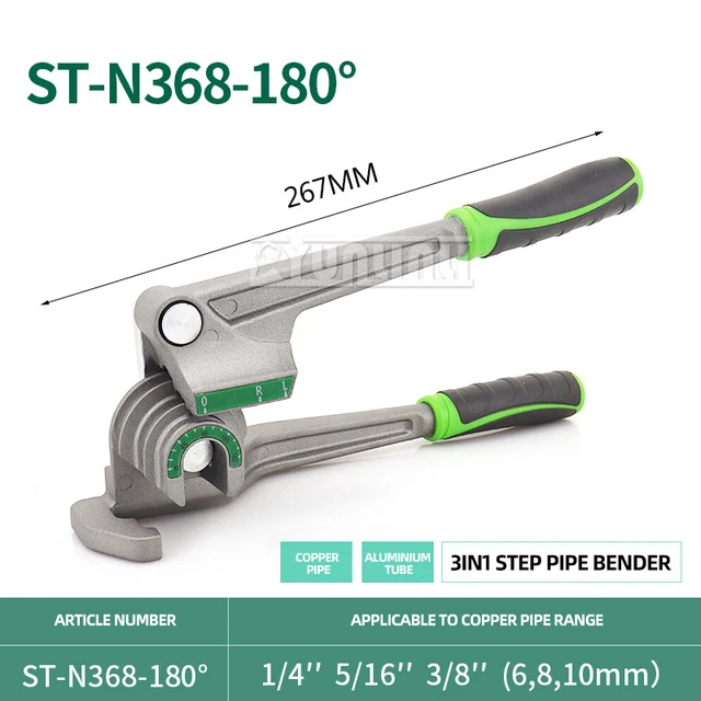 1/4 3/8 5/16 1/2′ Copper Tube Bender 6-12Mm Copper Tubing Bender Tube Bending Machine Cold Storage Tube Bending Tool St-612 – St-N368-180 1/4 3/8 5/16 1/2′ Copper Tube Bender 6-12Mm Copper Tubing Bender Tube Bending Machine Cold Storage Tube Bending Tool St-612 – St-N368-180