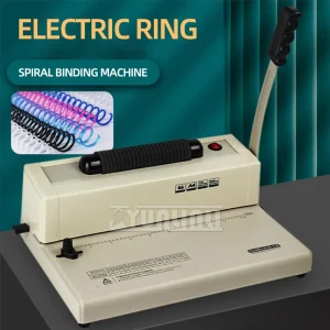 Electric Single Coil Binding Machine Spiral Coil Snake Binding Machine 46 Holes Contract Text Punching Machine YS-S12 Electric Single Coil Binding Machine Spiral Coil Snake Binding Machine 46 Holes Contract Text Punching Machine YS-S12