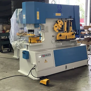 Carbon Steel Punching And Shearing Hydraulic Ironworker Carbon Steel Punching And Shearing Hydraulic Ironworker