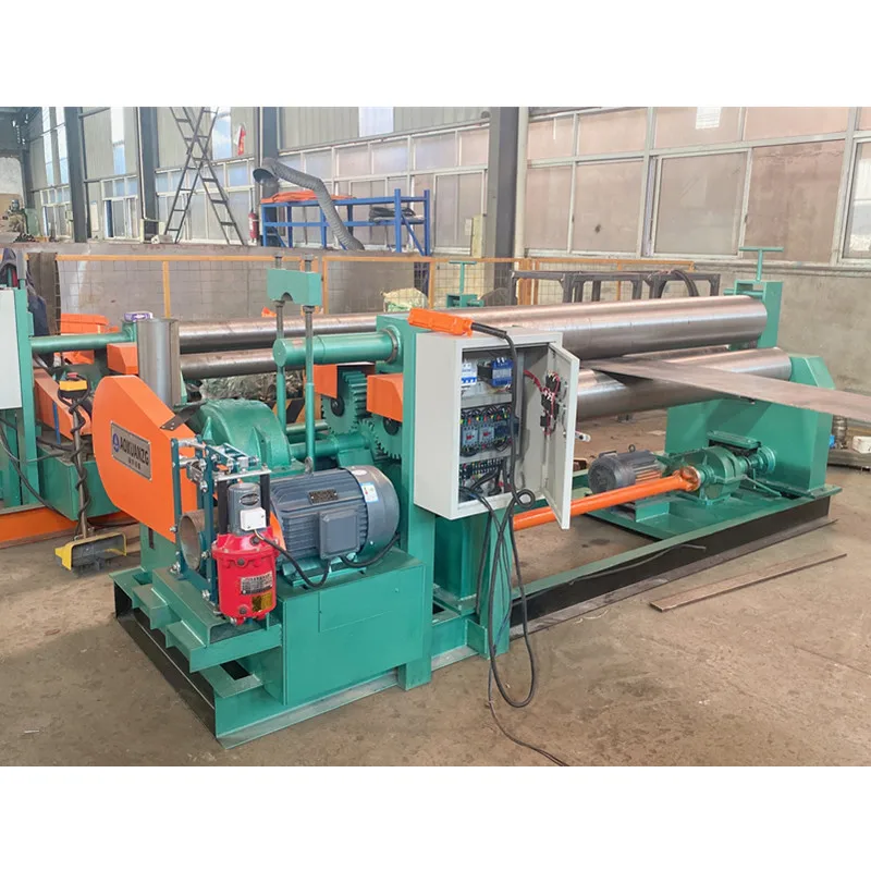 Automatic Three Roll Metal Tube Rolling Forming Machine, Mechanical Round Pipe Former For Iron And Carbon Steel Plate Automatic Three Roll Metal Tube Rolling Forming Machine, Mechanical Round Pipe Former For Iron And Carbon Steel Plate