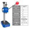 2KN Small Desktop Precision Manual Press J03-0.2A Manual Punching Nominal Press Hand Beer Punching Punching Machine 2KN tools – Silver