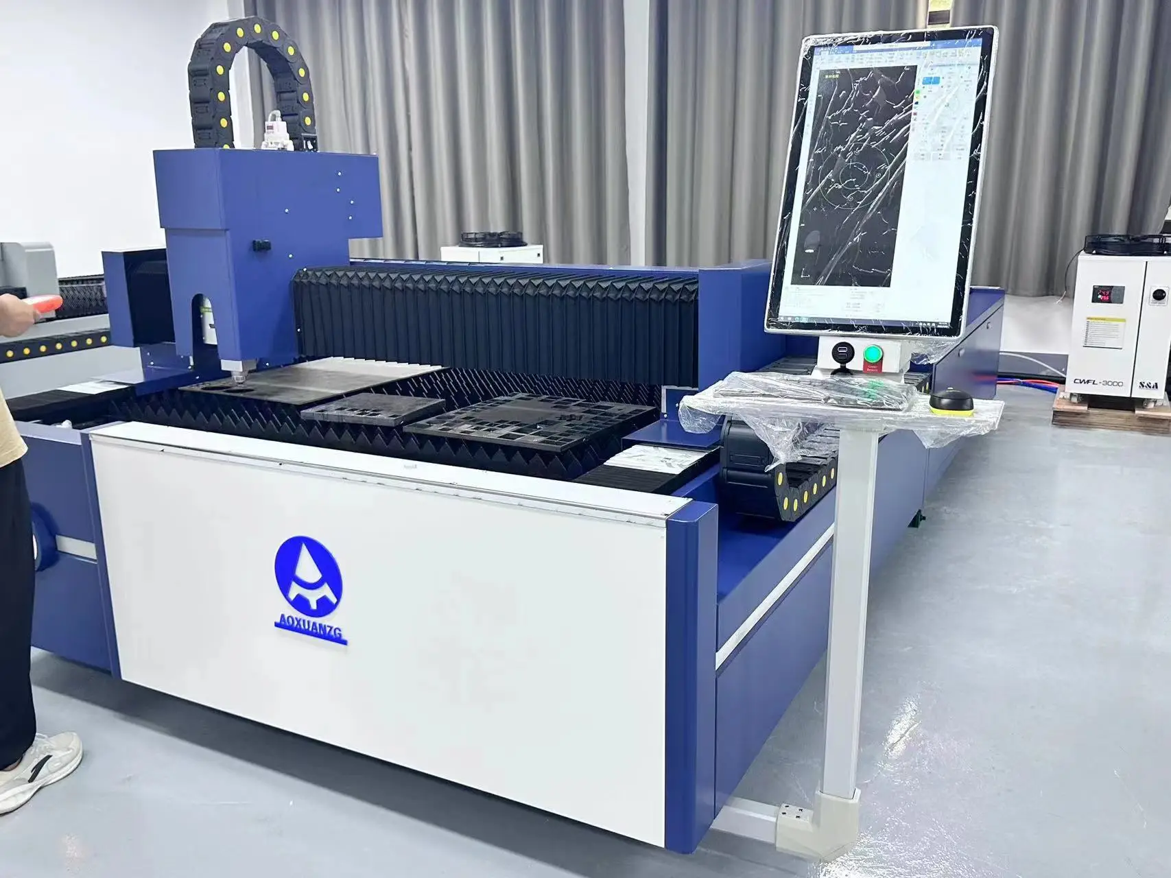 Aoxuanzg High Precision Cnc Fiber Cutting Machine, Laser Shearing Cutter For 6Mm Carbon And Stainless Steel Sheet Shear Aoxuanzg High Precision Cnc Fiber Cutting Machine, Laser Shearing Cutter For 6Mm Carbon And Stainless Steel Sheet Shear