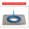 Fiber Protection Custom Fiber Grinding Machine FCSCLC/PCAPC Grinding Disc Clip Four-corner Pressurized Jumper Ferrule Grinding – SC PC