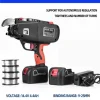 14.4v 4.0ah Automatic Steel Strapping Machine Rebar Tying Machine Rechargeable Binding Machine Steel Bar Lashing Machine – Red