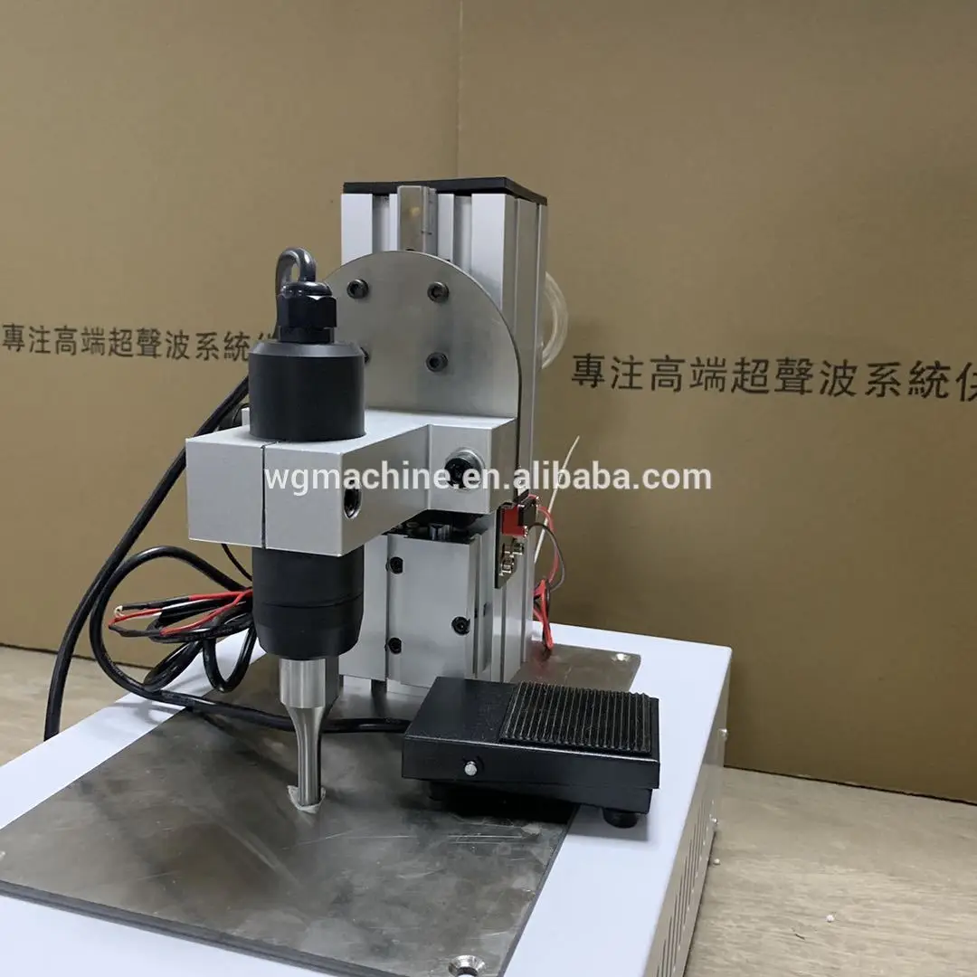 Good Quality Ultrasonic Spot Welding Machine 35K For Mask Earloop Welder Equipment Good Quality Ultrasonic Spot Welding Machine 35K For Mask Earloop Welder Equipment